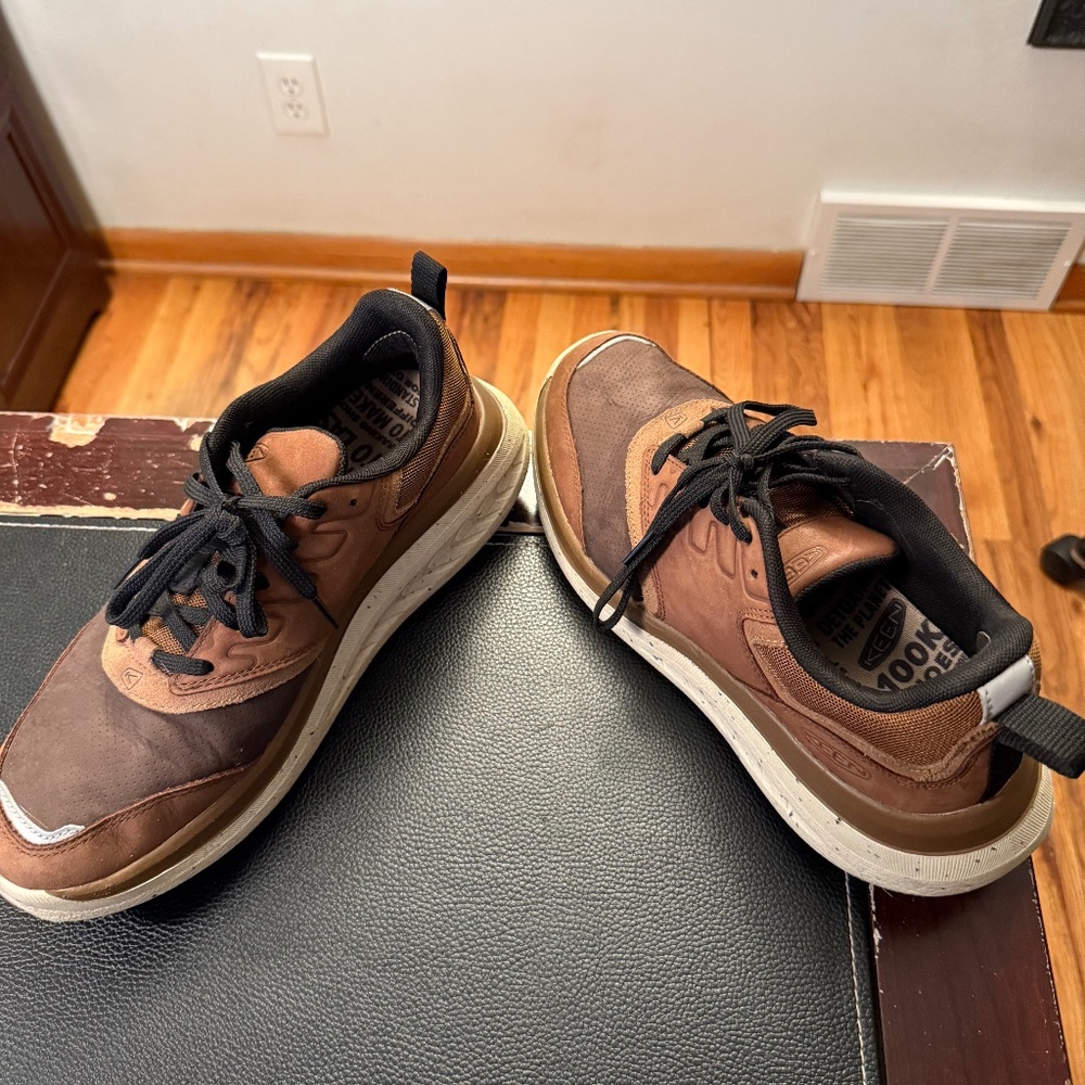 Keen Leather Walking Shoes Mens 9.5
